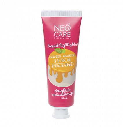 Хайлайтер "Glitter mousse peach pudding" Neo Care