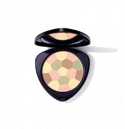 Пудра для лица корректирующая 00 прозрачная (Colour Correcting Powder 00 translucent) Dr. Hauschka, 8 г