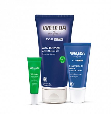 Набор подарочный "Men's daily routine" Weleda, 240 мл