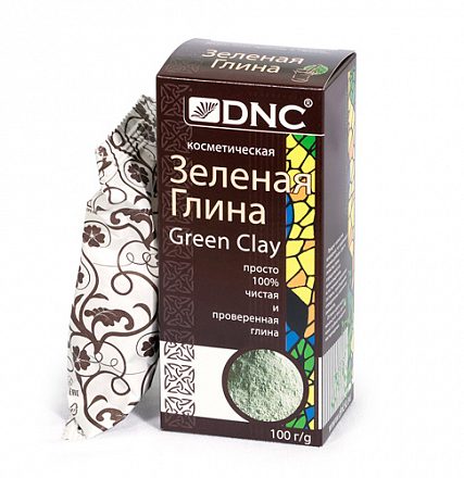 Глина косметическая "Зеленая" DNC, 100 г