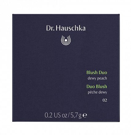 Румяна для лица 02 абрикос (Blush 02 apricot) Dr. Hauschka, 5 г