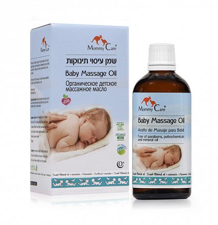 Органическое детское массажное масло Mommy Care, 100 мл