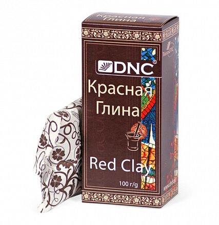 Глина косметическая "Красная" DNC, 100 г