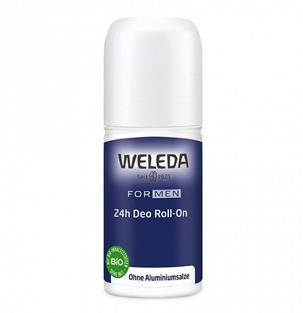 Дезодорант "Мужской 24 часа Roll-On" Weleda, 50 г