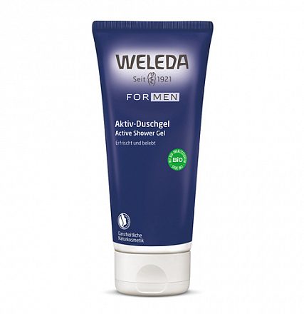 Мужской гель для душа Weleda, 200 мл