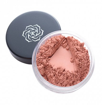 В213 Румяна сатиново-шиммерные "Светло-карминовые" Kristall Minerals Cosmetics, 4 г