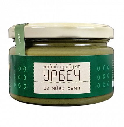 Урбеч из ядер хемп Живой продукт, 225 г