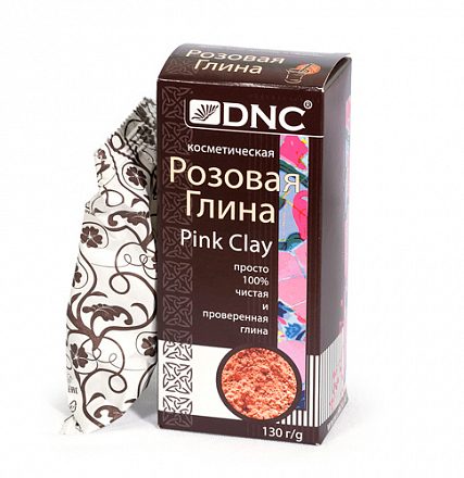 Глина косметическая "Розовая" DNC, 130 г