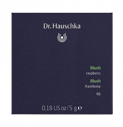 Румяна для лица 01 малина (Blush 01 raspberry) Dr. Hauschka, 5 г