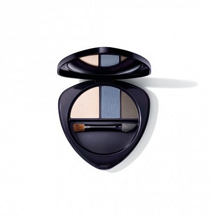 Тени для век тройные 01 сапфир (Eyeshadow Trio 01 sapphire) Dr. Hauschka, 4.4 г