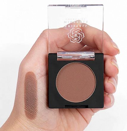 С107 Тени матовые компактные "Мокко" Kristall Minerals Cosmetics, 1.5 г