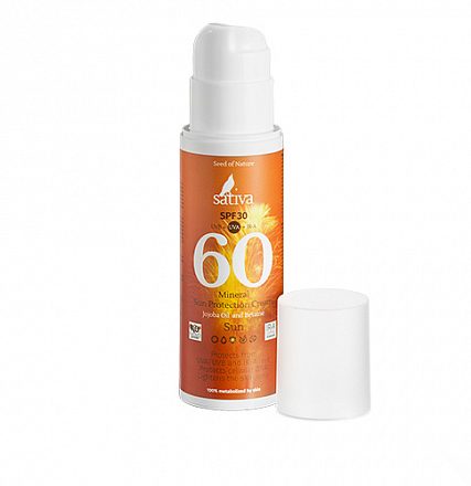 Крем "Минеральный №60 SPF 30" Sativa, 150 мл