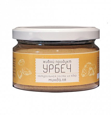 Урбеч из ядер миндаля Живой продукт, 225 г